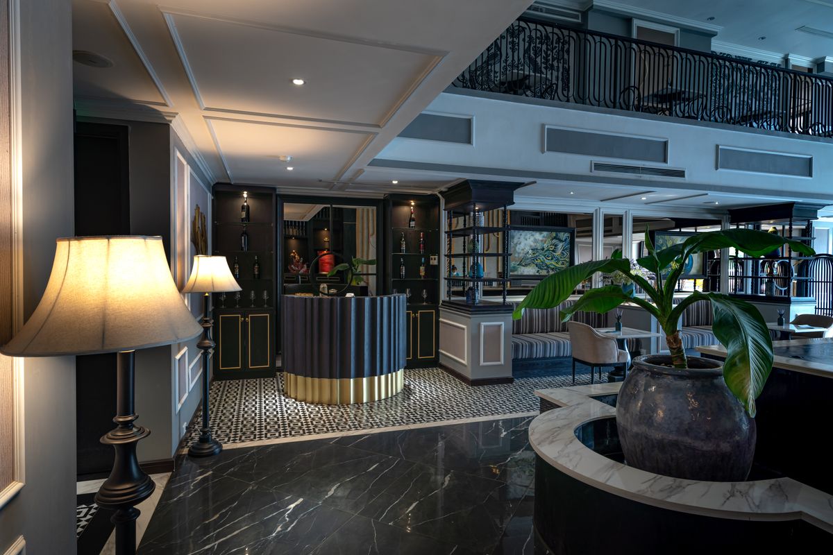 Intérieur hôtelier, photographie d’illustration